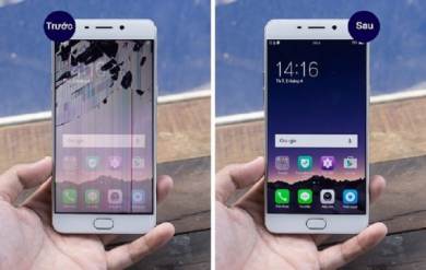Oppo F1 / F1S / F1 Plus giật màn hình, sọc màn hình