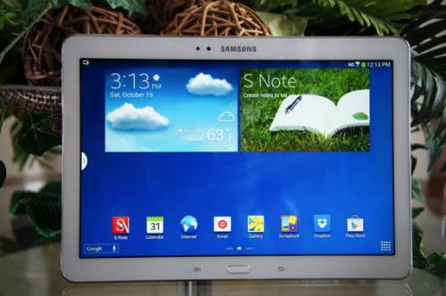 Samsung Tab Note báo nhiệt độ mất la bàn