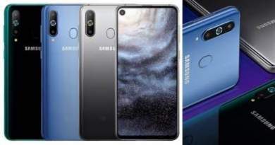 Samsung A8s, A8s Lite thay nắp lưng