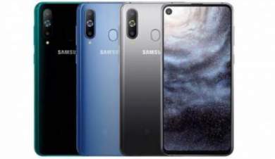 Samsung A8s, A8s Lite thay vỏ