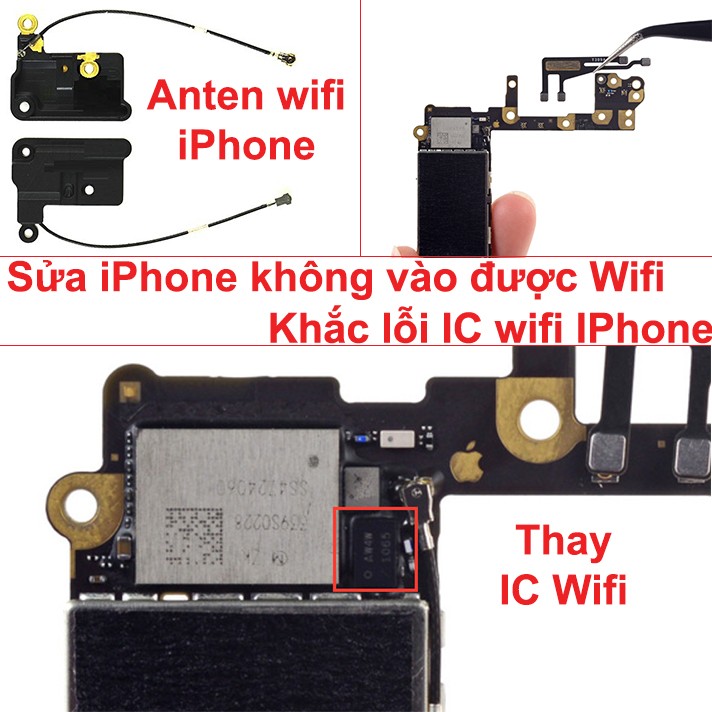 Hướng dẫn sửa iPhone 6 / 6s Plus mất , ẩn wifi, chập chờn tại nhà - Huy  Dũng Bình Tân