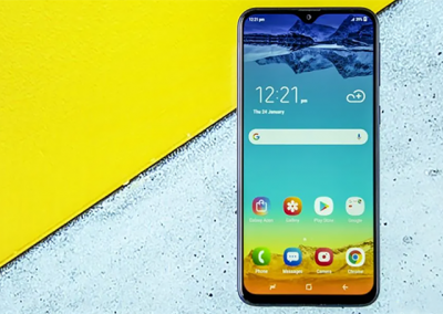 Samsung A20 thay ổ sim, gãy chân sim