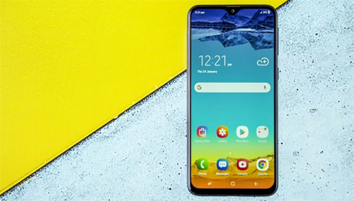 Samsung A20 thay ổ sim, gãy chân sim