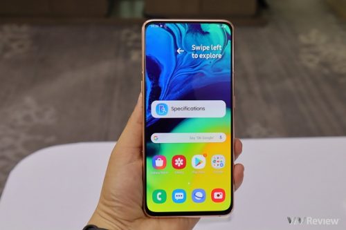 Samsung A80 Mat Song Song Yeu