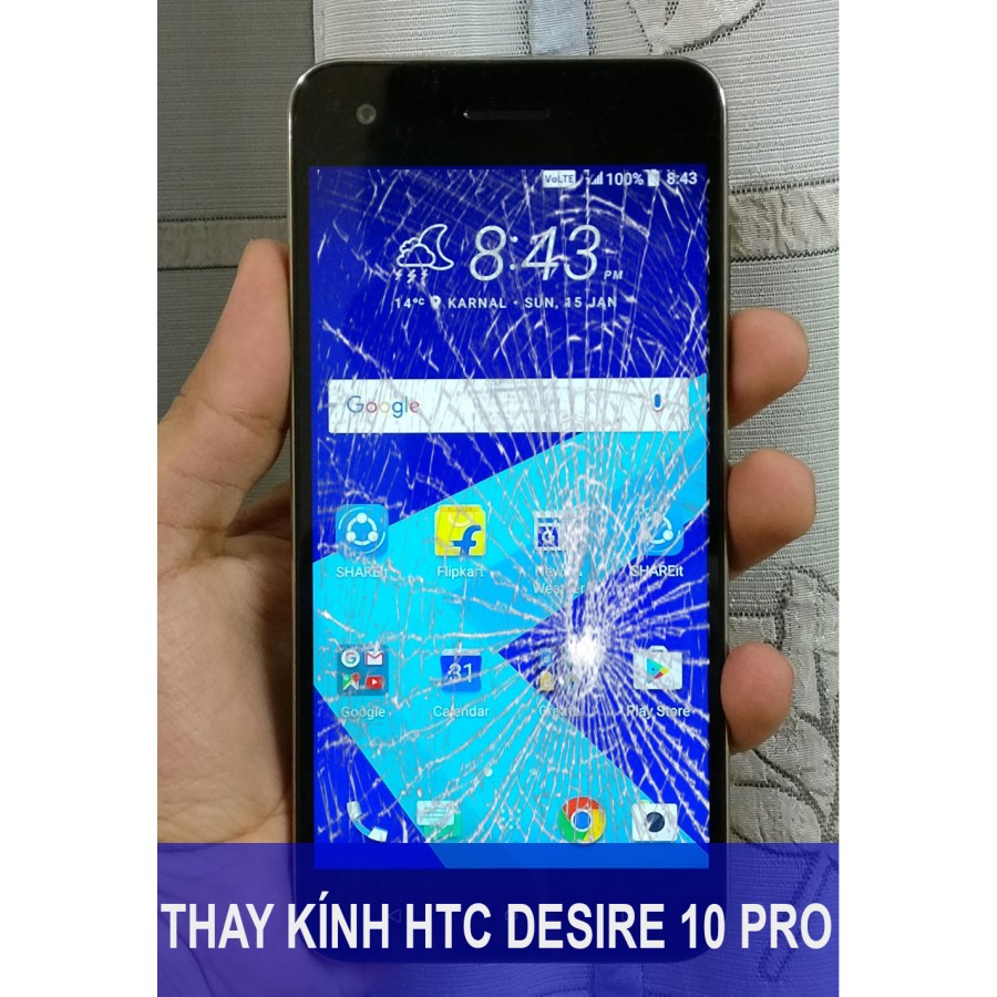 Thay mặt kính cảm ứng HTC Desire 10 Pro