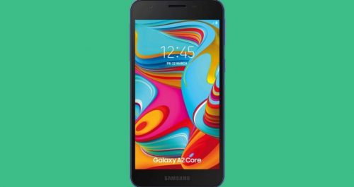 Samsung A2 Core 2019 mất nguồn, hư ic nguồn