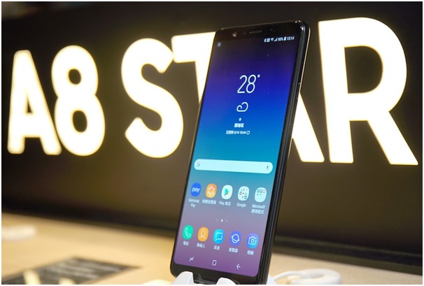 Samsung A8 Star Mat Song Song Yeu