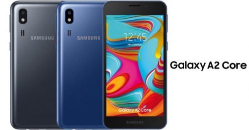 Samsung A2 Core 2019 thay ổ sim, gãy chân sim