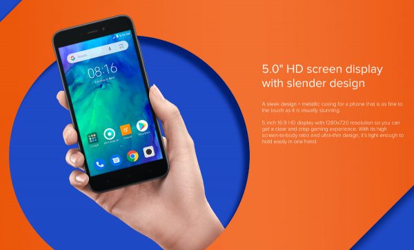 Xiaomi Redmi Go Mat Song Song Yeu