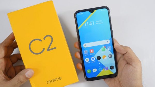 Realme C2 Mat Song Song Yeu