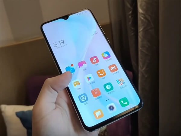 Xiaomi Mi Cc9 Mat Cam Bien Anh Sang Cam Bien Tiem Can