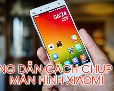 Cach Chup Man Hinh Xiaomi 1