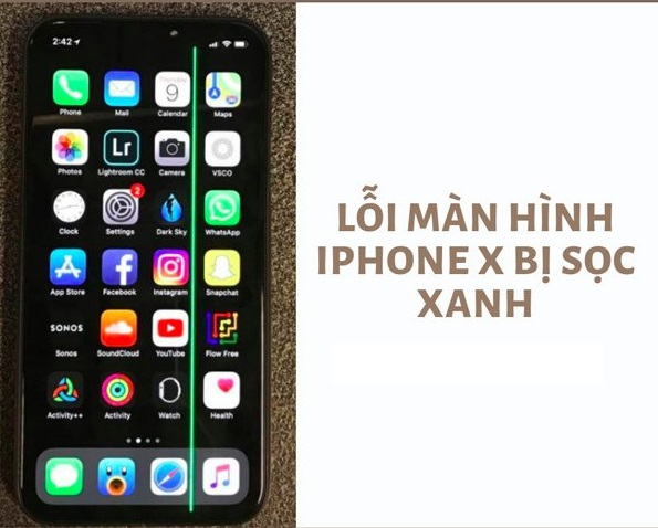 Iphone Bi Loi Soc Xanh